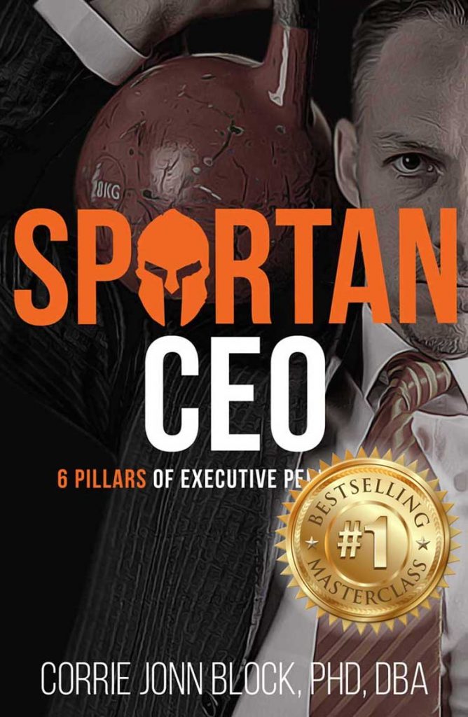 Book Flat Cover Dr. Corrie Block Spartan CEO Passionpreneur Publishing