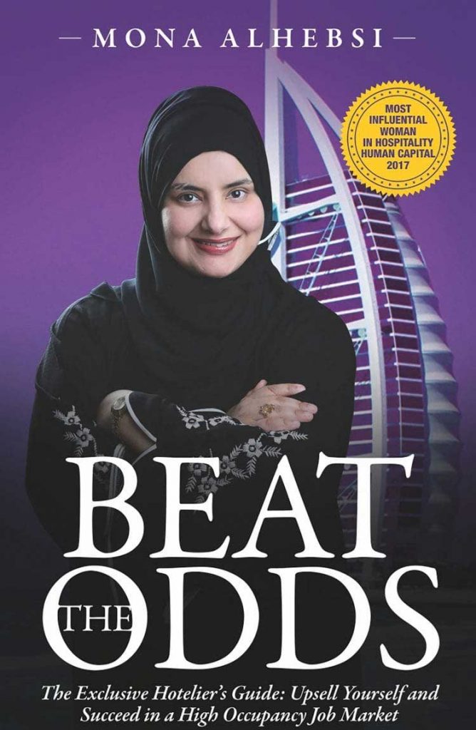 Book Flat Cover Mona AlHebsi Beat the Odds Passionpreneur Publishing