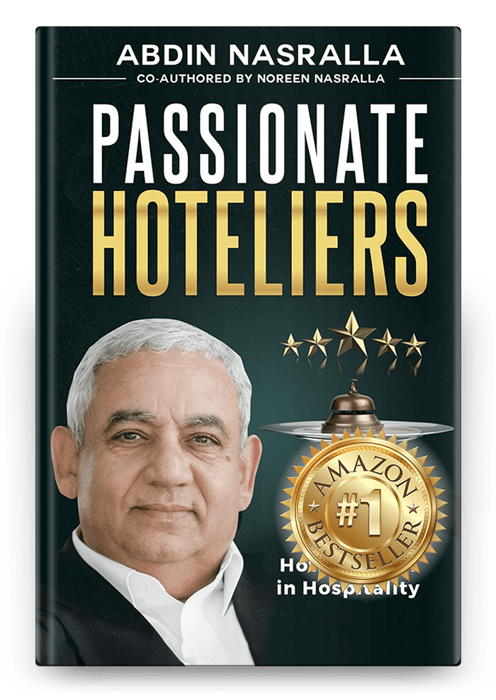Book Hardcover Abdin Nasralla Passionate Hoteliers Passionpreneur Publishing