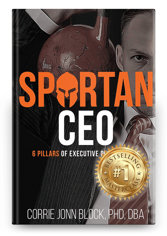 Book Hardcover Dr. Corrie Block Spartan CEO Passionpreneur Publishing