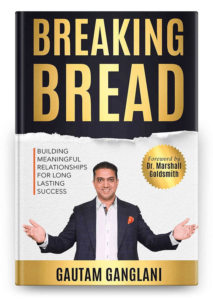 Book Hardcover Gautam Ganglani Breaking Bread Passionpreneur Publishing