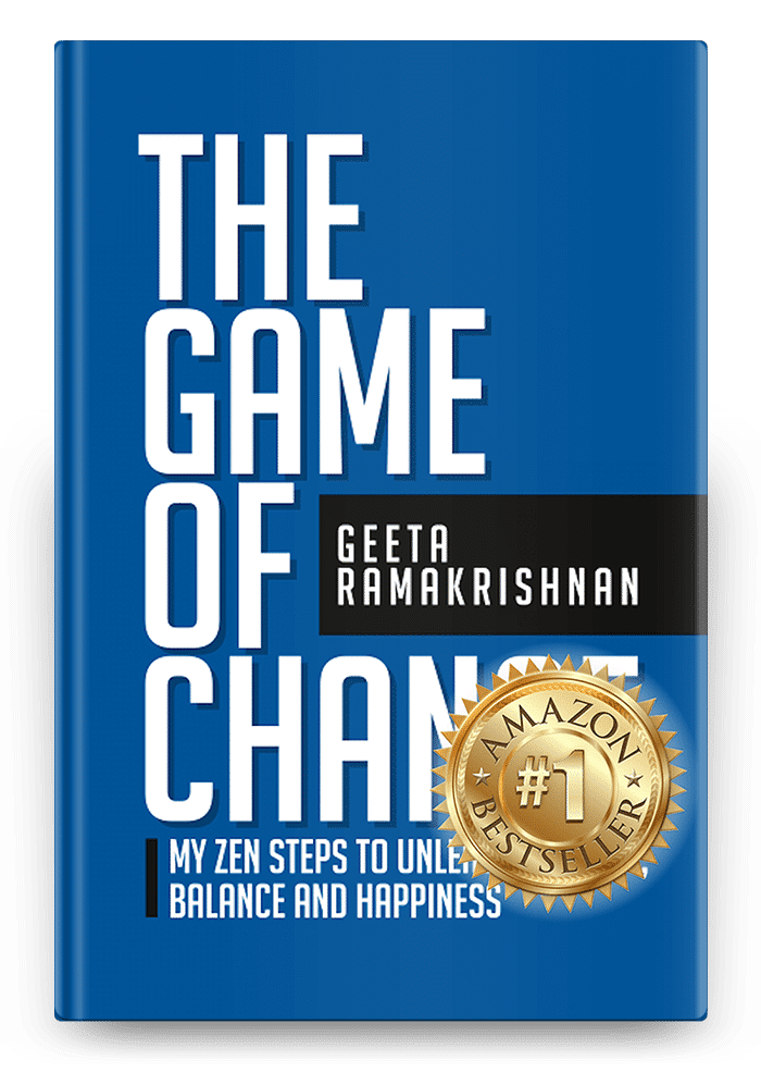 Book Hardcover Geeta Ramakrishnan The Game of Change Passionpreneur Publishing