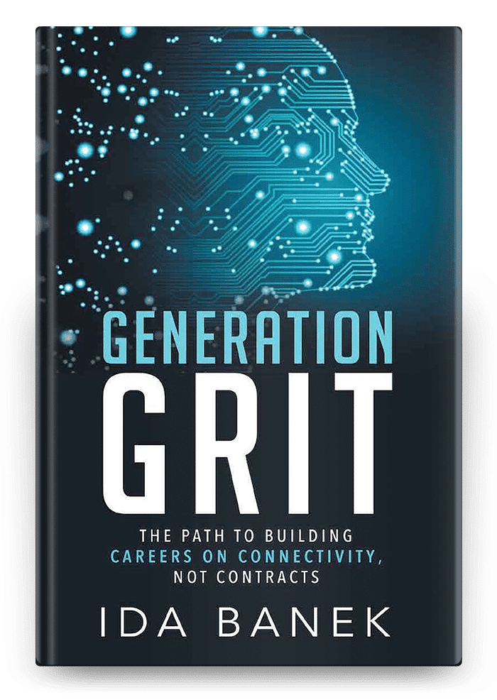 Book Hardcover Ida Banek Generation Grit Passionpreneur Publishing
