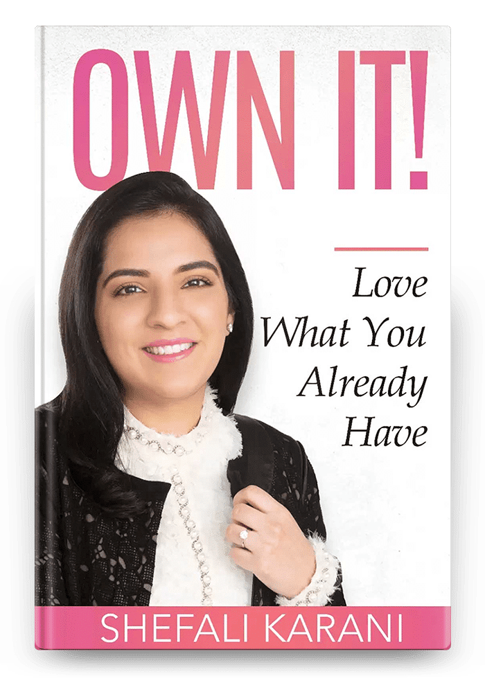 Book Hardcover Shefali Karani Own It Passionpreneur Publishing