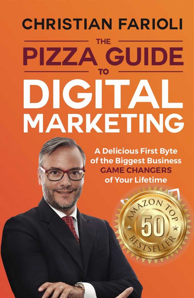 Book Flat Cover Christian Farioli The Pizza Guide to Digital Marketing Passionpreneur Publishing