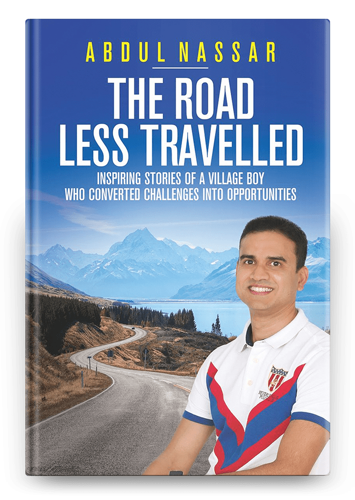 Book Hardcover Abdul Nassar The Road Less Travelled Passionpreneur Publishing