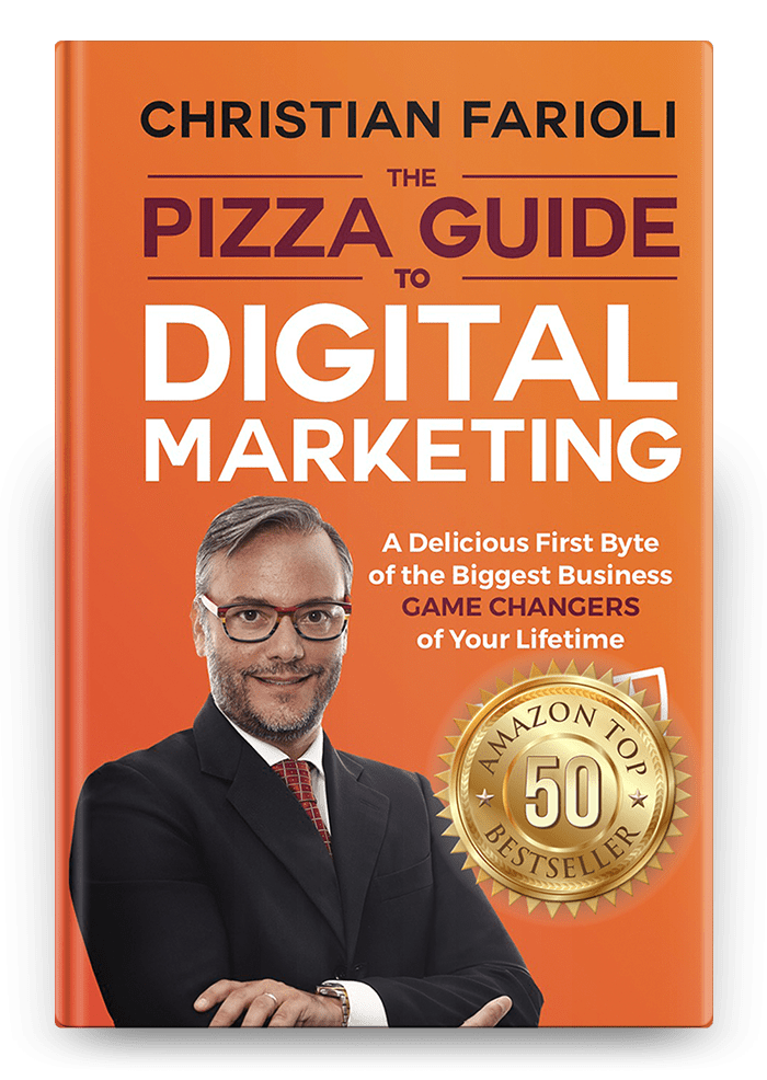 Book Hardcover Christian Farioli The Pizza Guide to Digital Marketing Passionpreneur Publishing