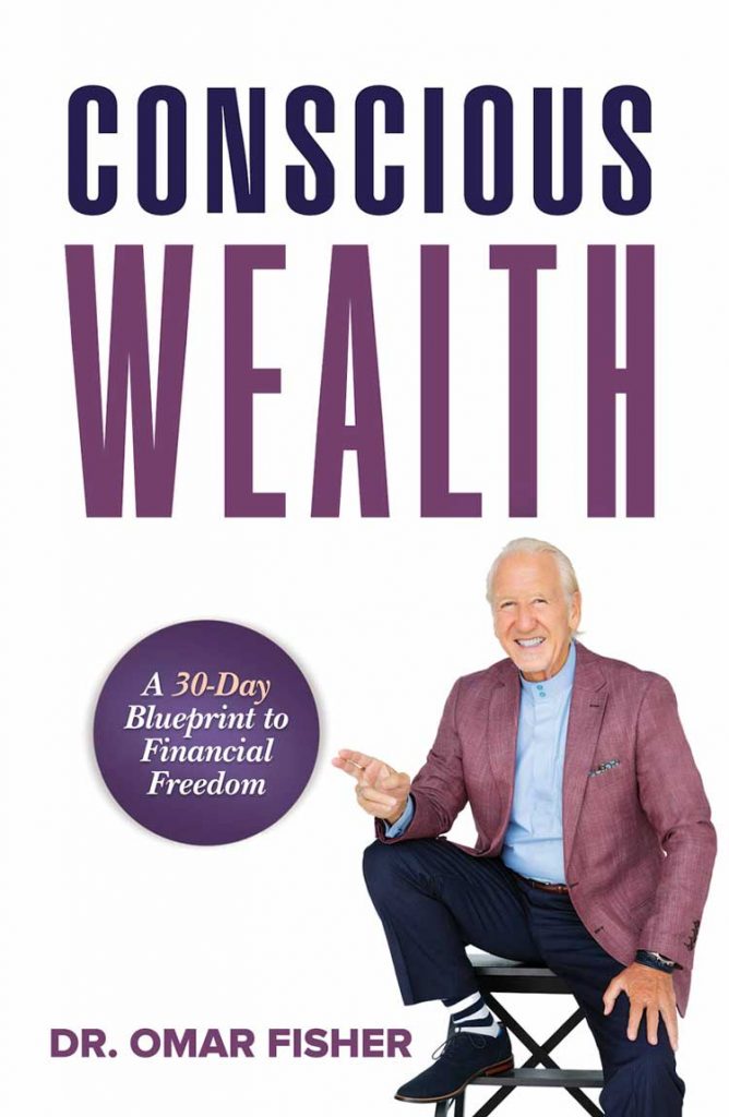 Book Flat Cover Dr. Omar Fisher Conscious Wealth Passionpreneur Publishing