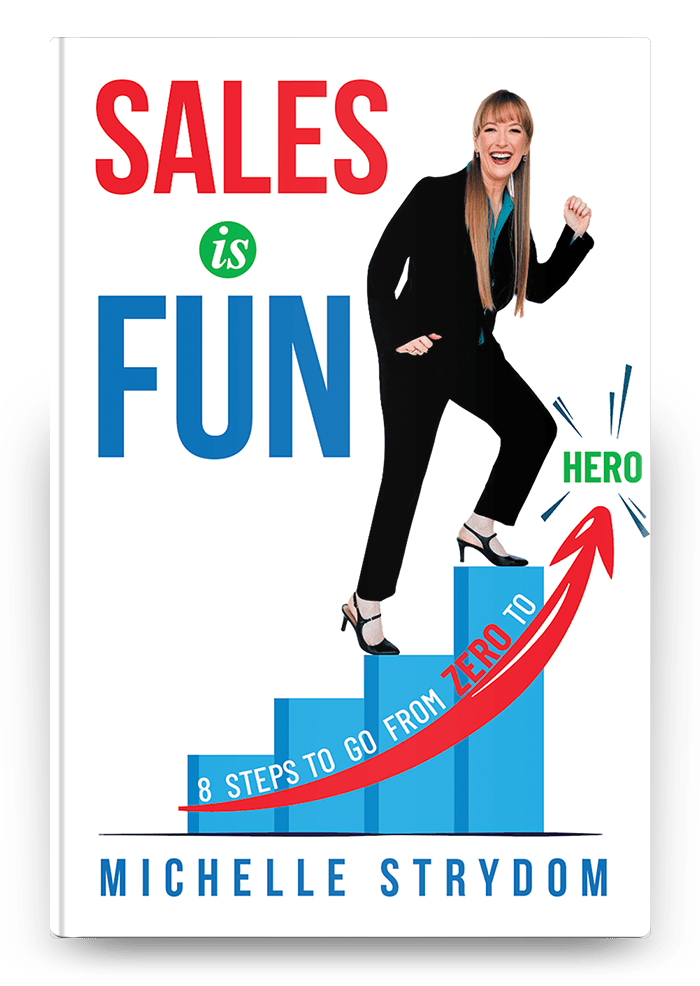 Book Hardcover Michelle Strydom Sales Is Fun Passionpreneur Publishing