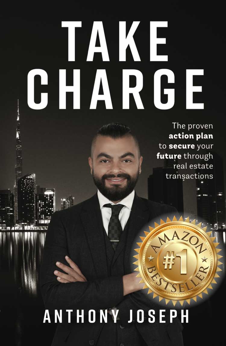 Book Flat Cover Anthony Joseph Take Charge Passionpreneur Publishing