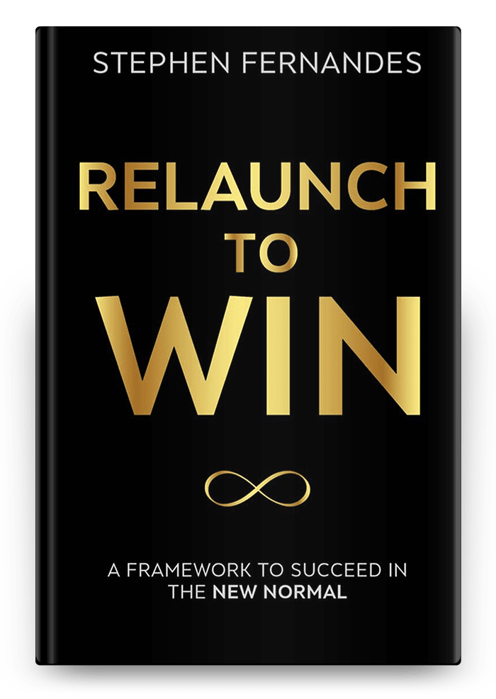 Book Hardcover Stephen Fernandes Relaunch to Win Passionpreneur Publishing
