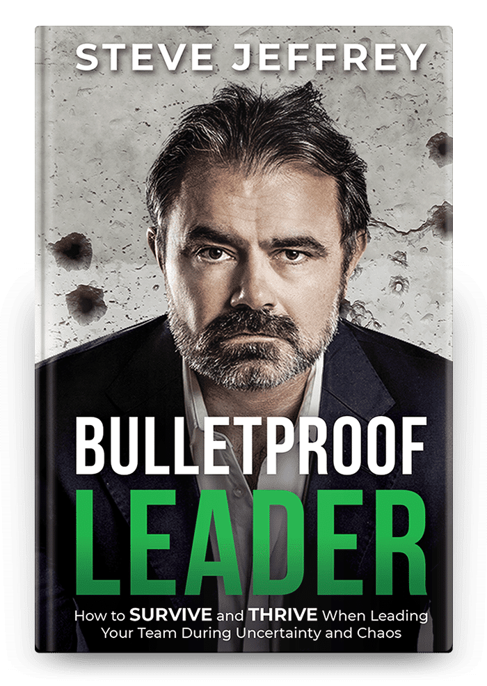 Book Hardcover Steve Jeffrey Bulletproof Leader Passionpreneur Publishing